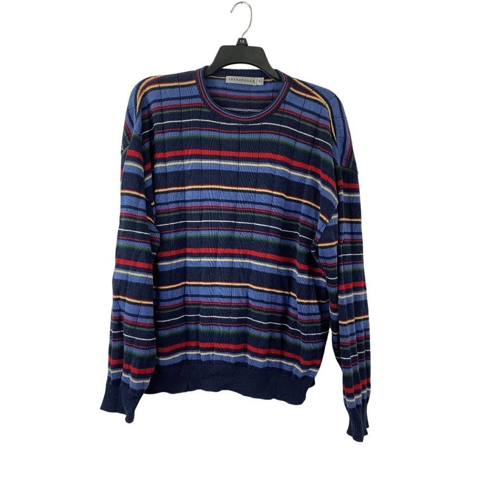 Shenandoah Men's 100% Cotton Long Sleeve Sweater